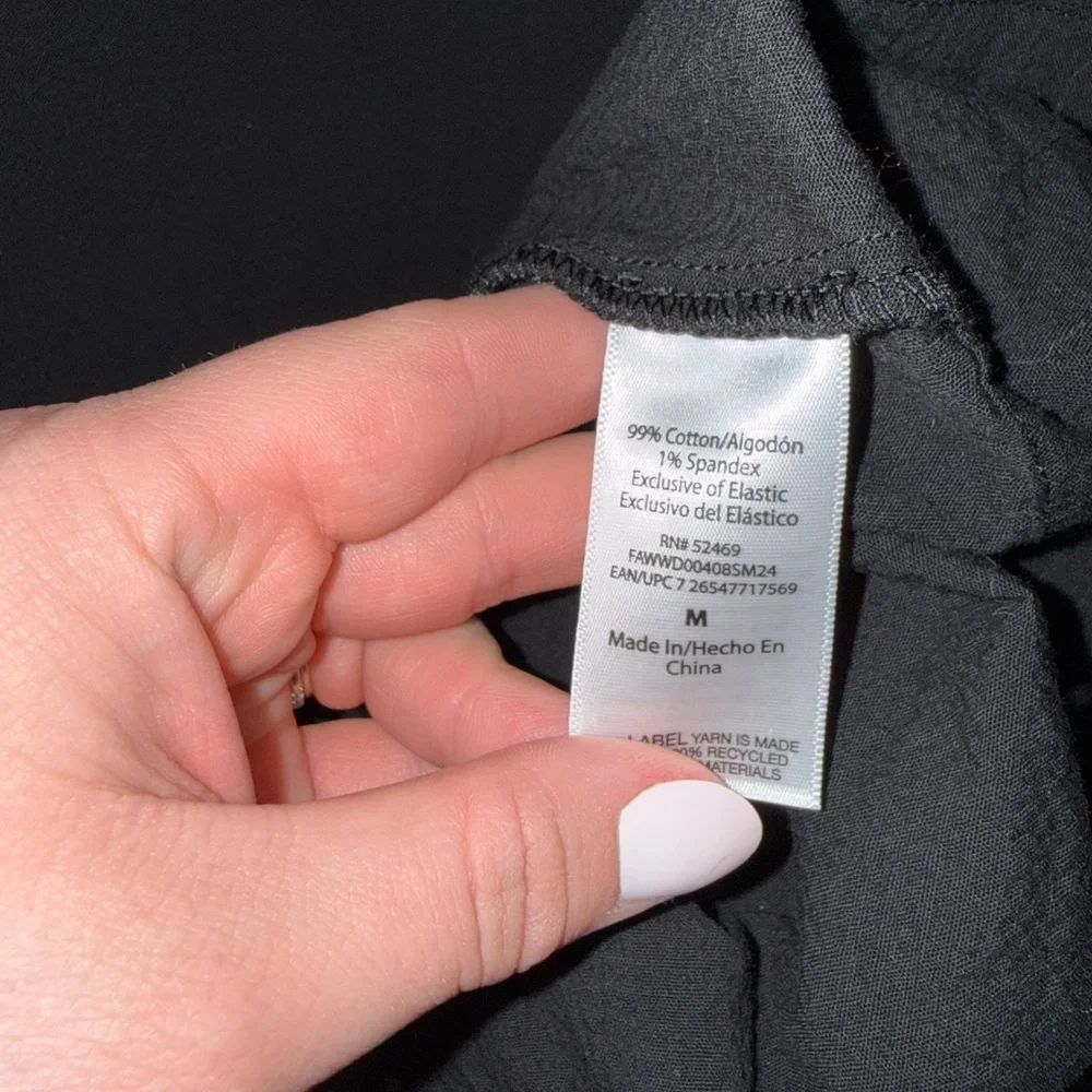 NWT Free Assembly (Medium) Brand New Black Puffer Sleeve Dress - Picture 7 of 7